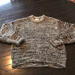 H&M Black and White Sweater Size Small